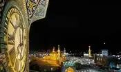 لحظه تحویل سال ۱۴۰۵ در حرم مطهر رضوی/ ویدئو
