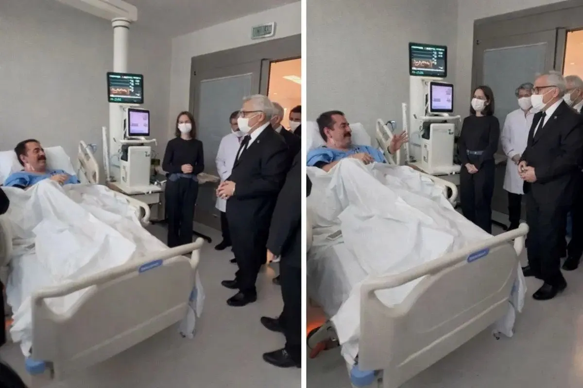 کنسرت ابراهیم تاتلیسس از  روی تخت آی‌سی‌یو بیمارستان پیش از جراحی | اردوغان شخصا پیگیر حال ایبو