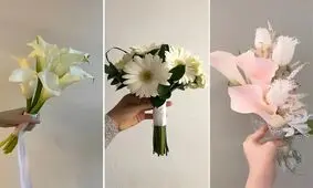 جدیدترین و زیباترین دسته گل ها برای عروس/ تصاویر