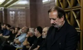 از سعید روستایی و محسن تنابنده تا اسحاق جهانگیری ، زاکانی ،حناچی و…/ چهره های برجسته هنری ، سیاسی کشور در مراسم ختم مادر مجید مجیدی