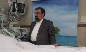 محسن رضایی در بیمارستان بستری شد / عکس

