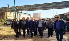 بازدید استاندار خوزستان از واحدهای شرکت توسعه نیشکر و صنایع جانبی در قاب دوربین