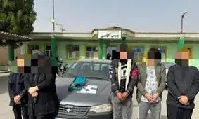دستگیری باند 5 نفره سارقان طلا در آبادان 