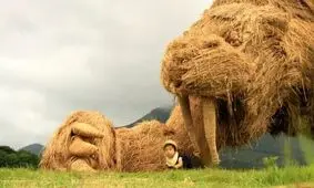 باغ‌وحش هیولاهای «حصیری» در ژاپن