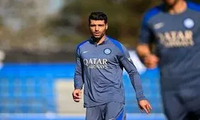 حمایت مهدی طارمی از فغانی پس از قضاوت در فینال/ عکس