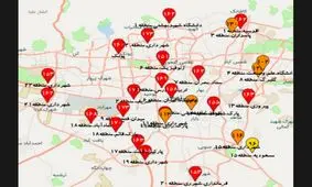 وضعیت هوای تهران قرمز شد