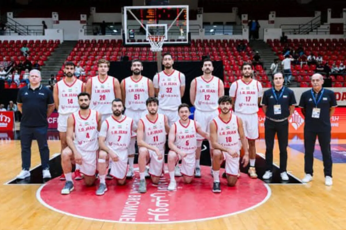 پیروزی قاطع بسکتبال ایران مقابل اردن