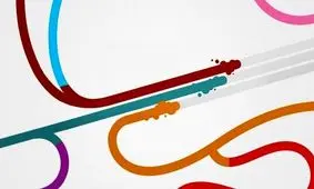 آیا دو خط قرمز انحنا دارند؟