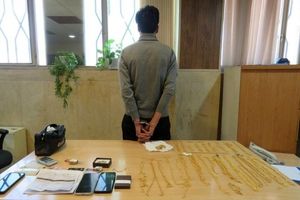 دستگیری سارق طلا فروشی در شیراز