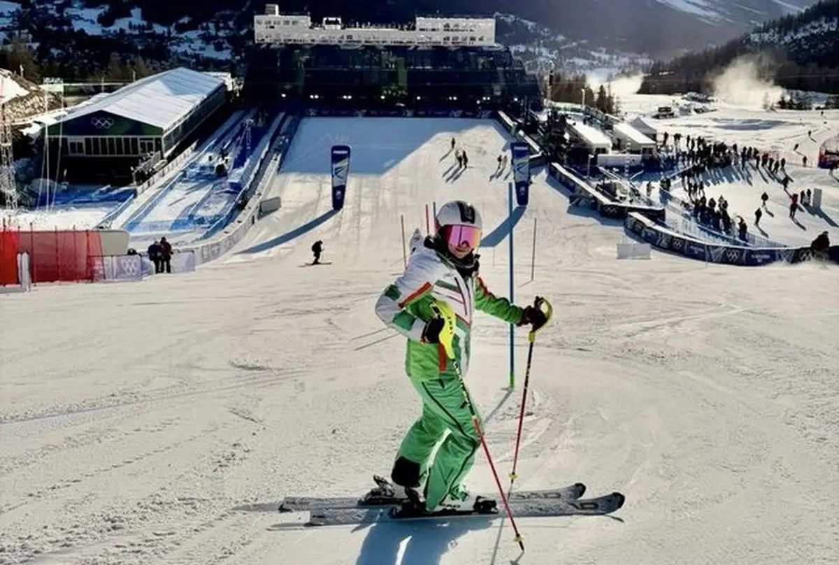 ملی‌پوش اسکی‌ بین ۵۳ نفر آخر شد!