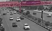  واژگونی مرگبار پژو 206 در مشهد/ عبور عابر از بزرگراه فاجعه آفرید/ ویدئو