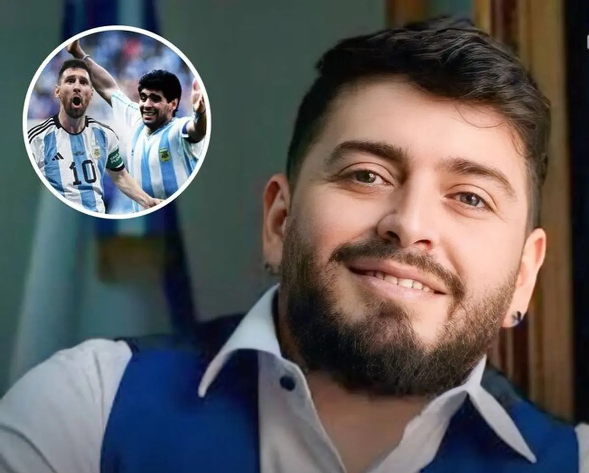 اظهارنظر جالب پسر مارادونا درباره مسی و پدرش