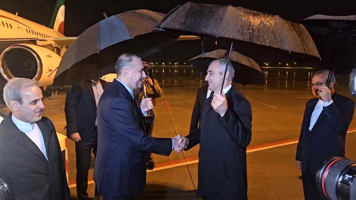 امیرعبداللهیان وارد عشقآباد شد