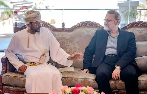 توضیح لاریجانی درباره خبر تحویل نامه در دیدار وزیر خارجه عمان/ ویدئو