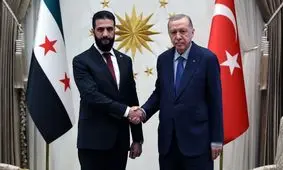 اردوغان: در دیدار با الشرع درباره مسائلی توافق کردیم که می‌تواند آینده منطقه را تغییر دهد