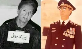 سفر در زمان؛ «نادر جهانبانی، ژنرال چشم آبی» در کنار خلبانان تیم تاج طلایی؛ اواخر دهه 30/ عکس

