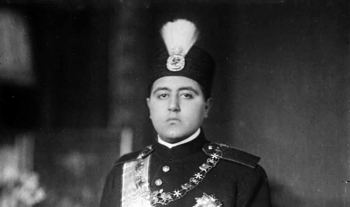 احمدشاه در انگلیس