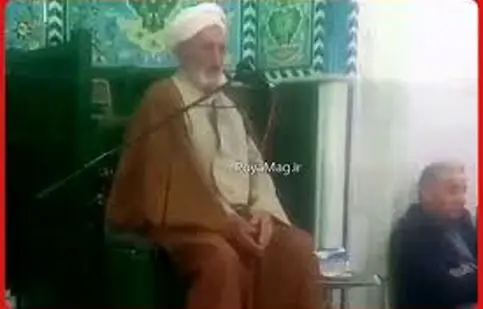 سکته قلبی امام جماعت نصرآباد تفت بر بالای منبر/ ویدئو