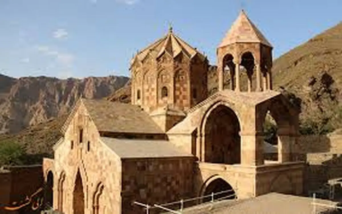 کلیسای سنت استپانوس جلفا⁩/ مکانی محصور شده بین دره و کوه و درخت/ ویدئو