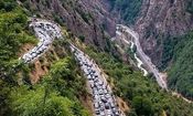 جاده چالوس بسته شد