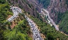 جاده چالوس بسته شد