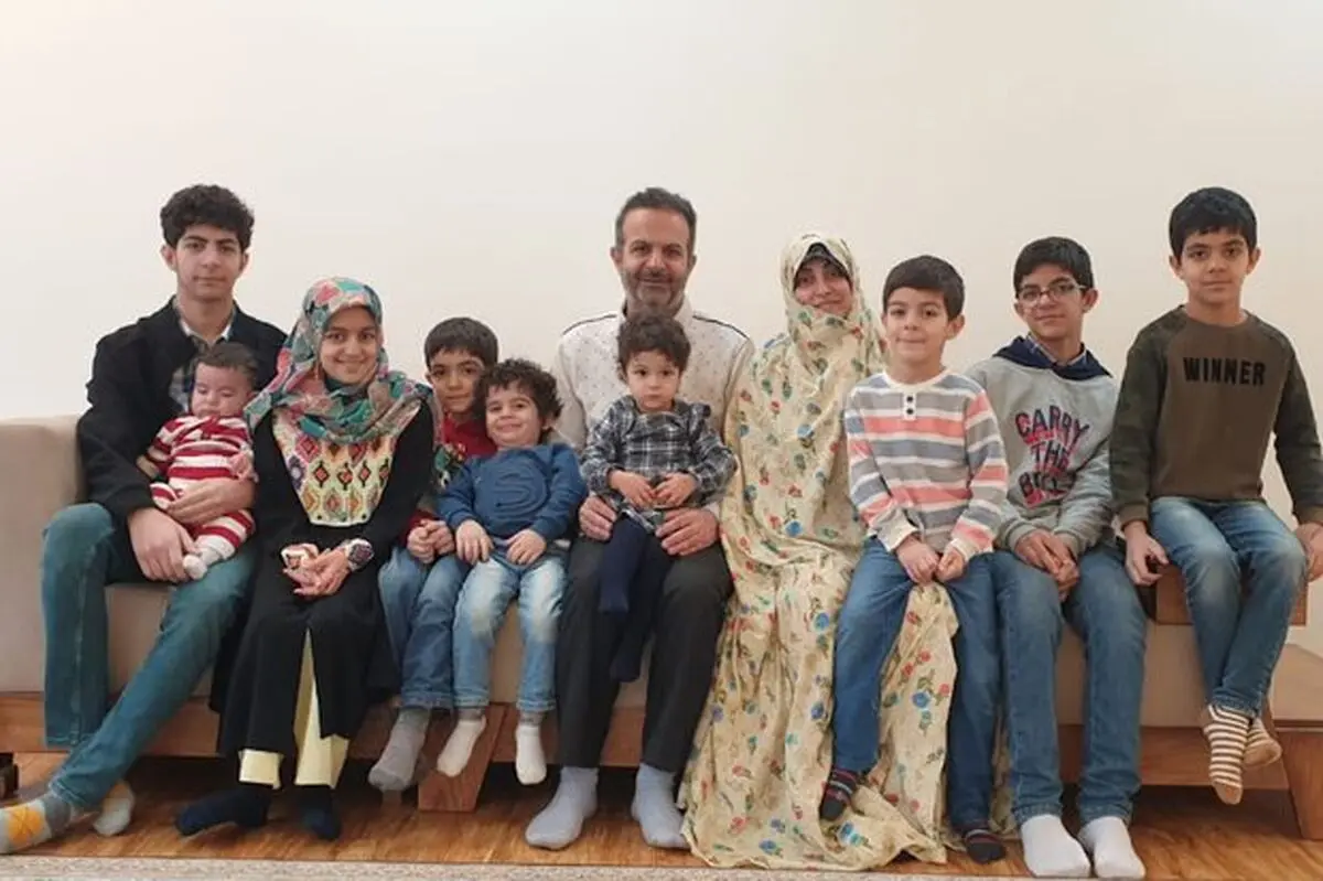 زندگی یک مادر دهه شصتی با ۹ فرزند / ویدئو