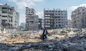 تصویر آخرالزمانی جدید از غزه

