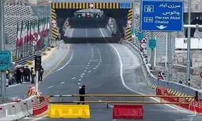 جاده چالوس یک طرفه شد