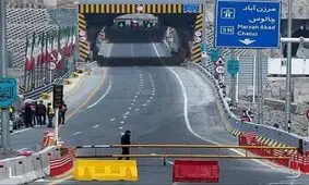 جاده چالوس یک طرفه شد