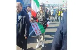  بی حجابهای شرکت کننده در راهپیمایی، هم متدینند هم انقلابی، اما با اندکی خطا

