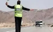 توقیف کامیون غول پیکر با راننده ۱۶ ساله/ عکس