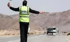 توقیف کامیون غول پیکر با راننده ۱۶ ساله/ عکس