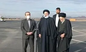 رئیسی وارد خراسان جنوبی شد

