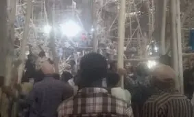 ریزش داربست کلیسا 36 نفر را به کشتن داد
