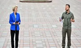 زلنسکی تشدید تحریم‌های اتحادیه اروپا علیه ایران را خواستار شد

