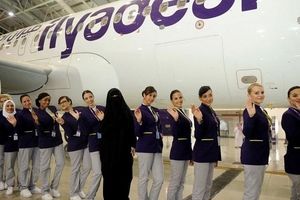 ثبت اولین پرواز در عربستان که خلبان و کلیه خدمه آن زن بودند