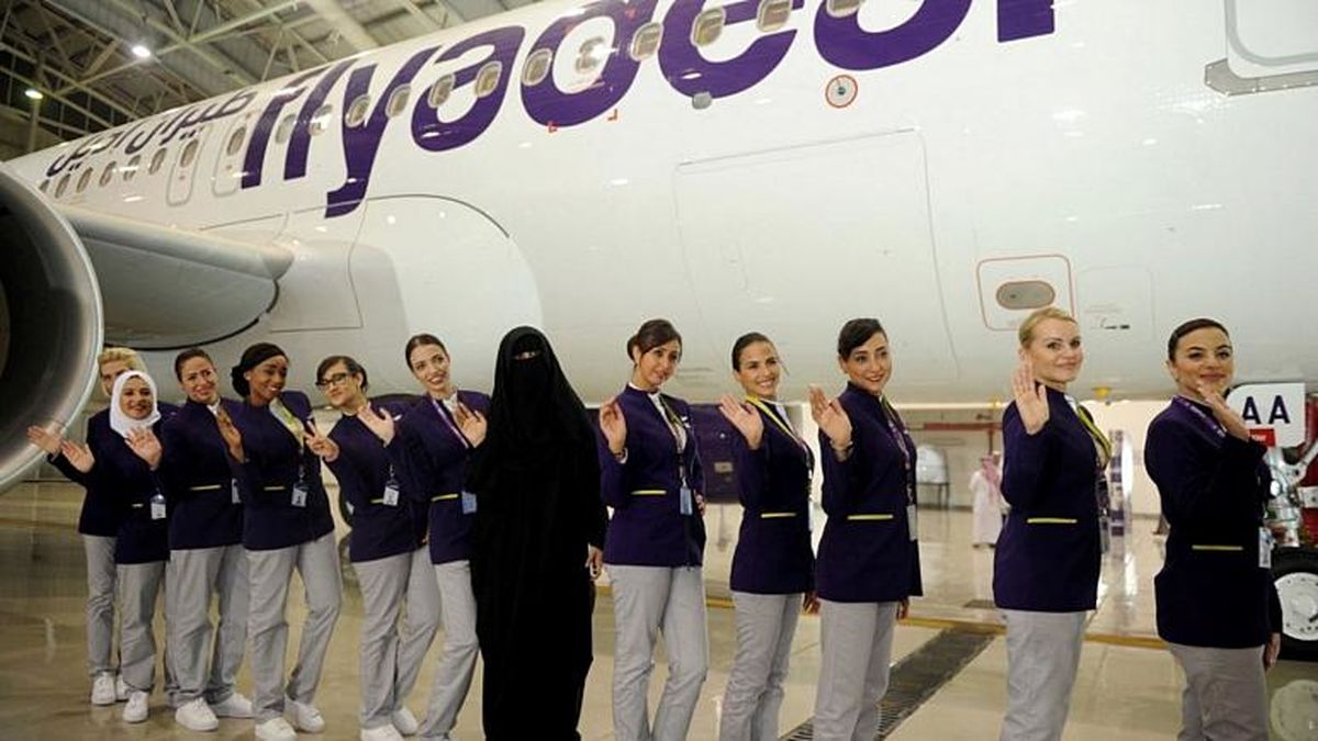 ثبت اولین پرواز در عربستان که خلبان و کلیه خدمه آن زن بودند