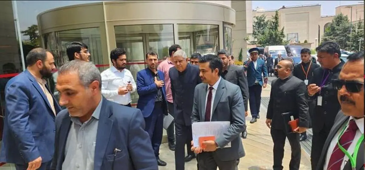 معاون رئیس‌جمهور هند وارد تهران شد

