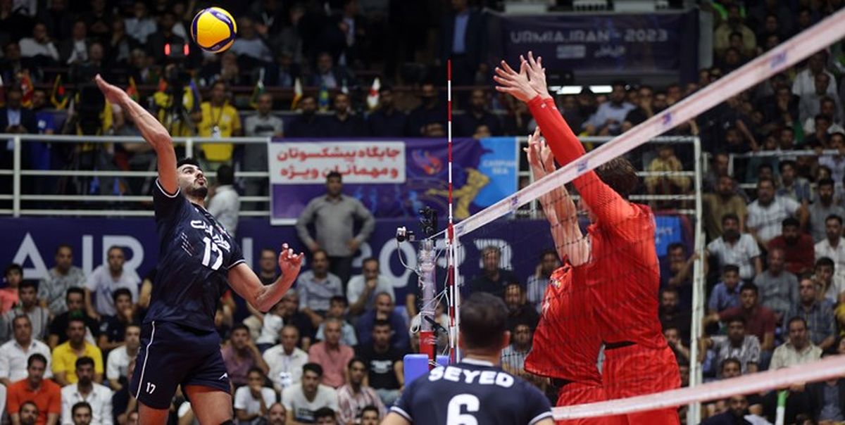 «ایران» نایب قهرمان والیبال آسیا شد