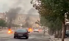 گزارش ایرنا از نا آرامی های شب گذشته در بانه