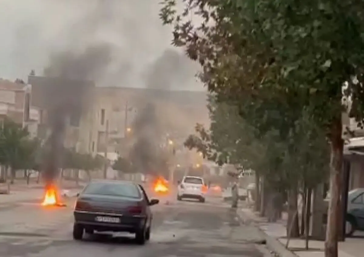 گزارش ایرنا از نا آرامی های شب گذشته در بانه