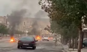 گزارش ایرنا از نا آرامی های شب گذشته در بانه