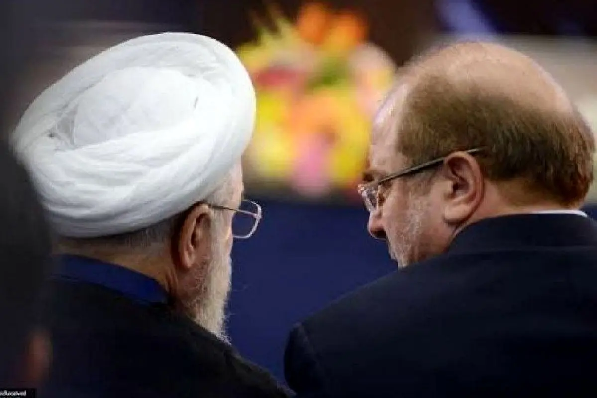 حمایت داماد حسن روحانی از دکتر قالیباف  | عکس