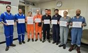 اعتراض کارگران رسمی شاغل در سکوی عملیاتی نصر منطقه سیری