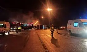 ۳ کشته  بر اثر واژگونی مینی بوس