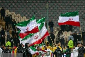جیمی جامپ در دیدار ایران و لبنان/ ویدئو