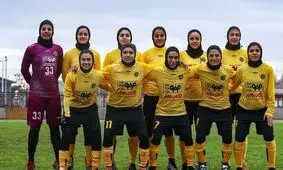دختران سپاهان و چالش صادق بوقی در تمرین!/ ویدئو