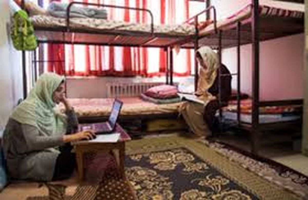 نرخ اجاره بهای خوابگاه های ۱ تا ۹ نفره/جدول