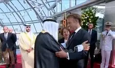  امانوئل مکرون وارد کویت شد