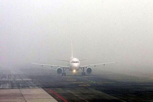 مه شدید ۳ پرواز فرودگاه کرمانشاه را لغو کرد